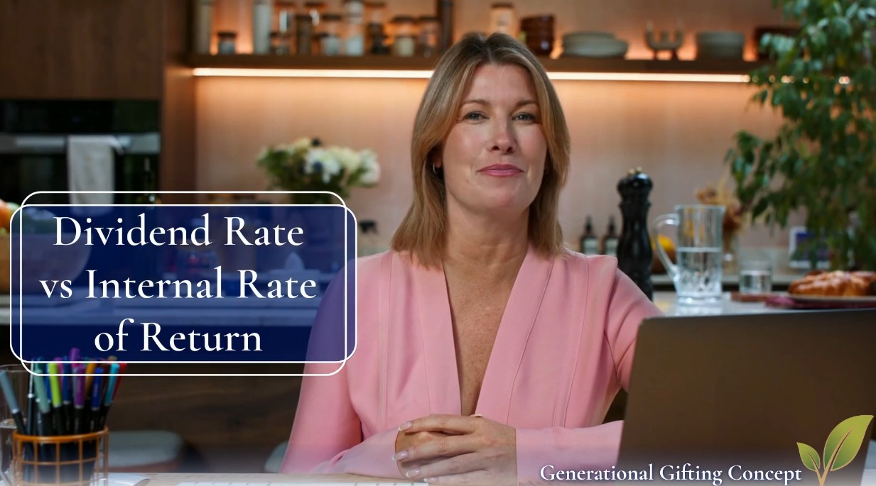 Dividend Rate vs IRR