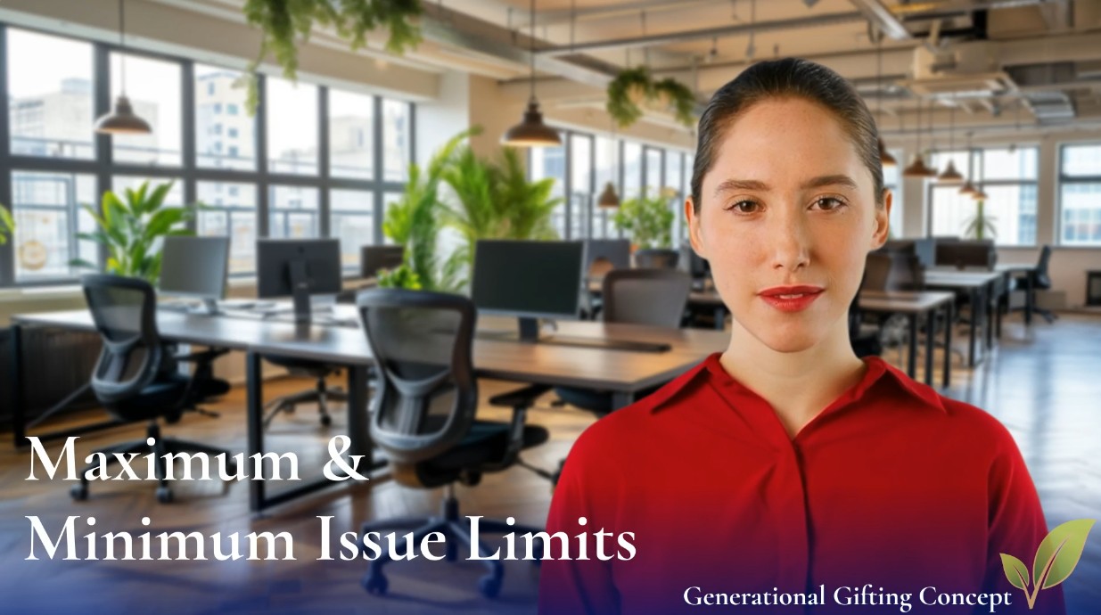 Maximum and Minimum Issue Limits